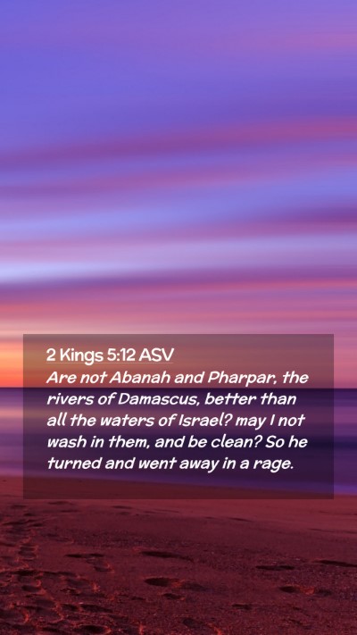 Picture 02 - 2 Kings 5:12 ASV Mobile Phone Wallpaper - Are not Abanah and Pharpar, the rivers of - Mobile Bible Verse Wallpaper