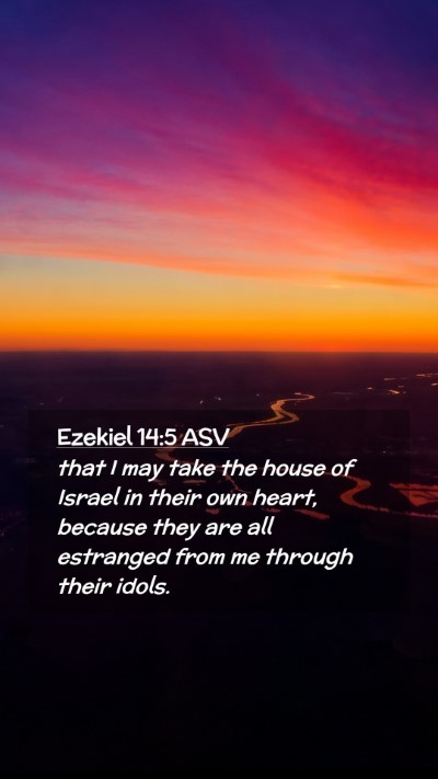 Picture 02 - Ezekiel 14:5 ASV Mobile Phone Wallpaper - that I may take the house of Israel in their own - Mobile Bible Verse Wallpaper
