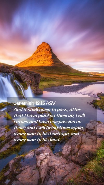 Picture 02 - Jeremiah 12:15 ASV Mobile Phone Wallpaper - And it shall come to pass, after that I have - Mobile Bible Verse Wallpaper