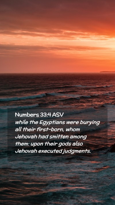 Picture 02 - Numbers 33:4 ASV Mobile Phone Wallpaper - while the Egyptians were burying all their - Mobile Bible Verse Wallpaper