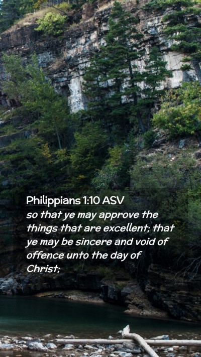 Picture 02 - Philippians 1:10 ASV Mobile Phone Wallpaper - so that ye may approve the things that are - Mobile Bible Verse Wallpaper