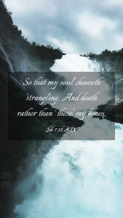 Picture 03 - Job 7:15 ASV Mobile Phone Wallpaper - So that my soul chooseth strangling, And death - Mobile Bible Verse Wallpaper
