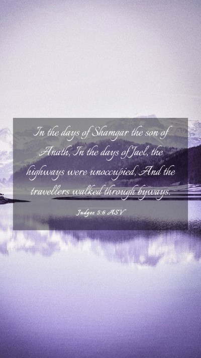 Picture 03 - Judges 5:6 ASV Mobile Phone Wallpaper - In the days of Shamgar the son of Anath, In the - Mobile Bible Verse Wallpaper