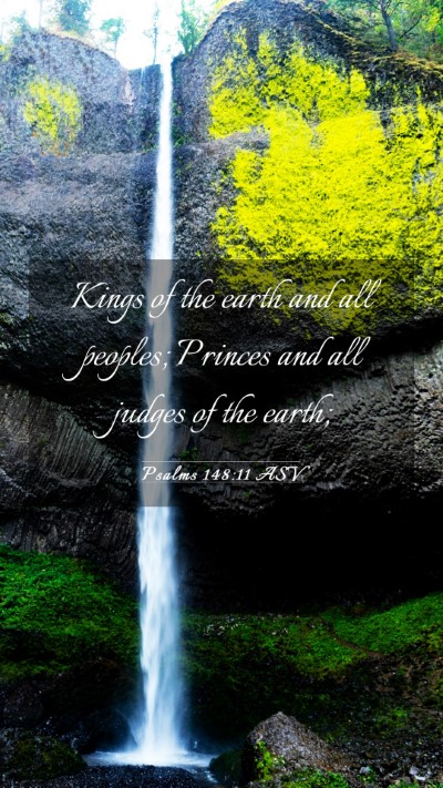 Picture 03 - Psalms 148:11 ASV Mobile Phone Wallpaper - Kings of the earth and all peoples; Princes and - Mobile Bible Verse Wallpaper