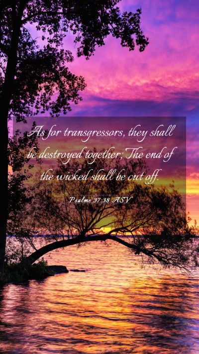 Picture 03 - Psalms 37:38 ASV Mobile Phone Wallpaper - As for transgressors, they shall be destroyed - Mobile Bible Verse Wallpaper