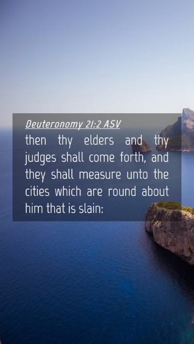 Picture 04 - Deuteronomy 21:2 ASV Mobile Phone Wallpaper - then thy elders and thy judges shall come forth, - Mobile Bible Verse Wallpaper