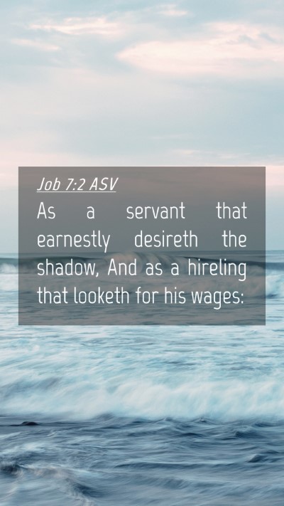 Picture 04 - Job 7:2 ASV Mobile Phone Wallpaper - As a servant that earnestly desireth the shadow, - Mobile Bible Verse Wallpaper