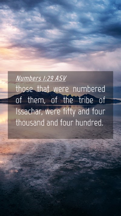 Picture 04 - Numbers 1:29 ASV Mobile Phone Wallpaper - those that were numbered of them, of the tribe of - Mobile Bible Verse Wallpaper