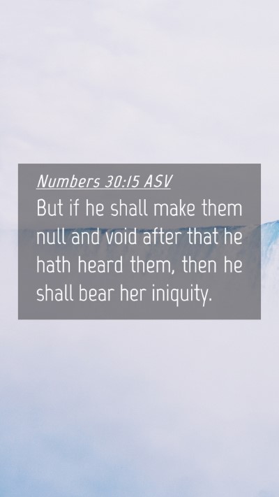Picture 04 - Numbers 30:15 ASV Mobile Phone Wallpaper - But if he shall make them null and void after - Mobile Bible Verse Wallpaper