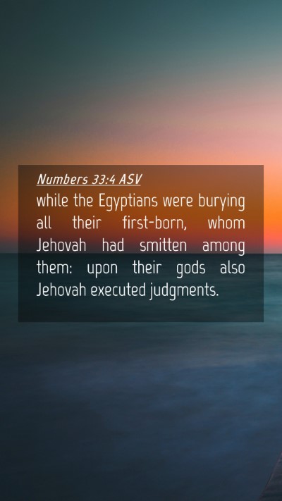 Picture 04 - Numbers 33:4 ASV Mobile Phone Wallpaper - while the Egyptians were burying all their - Mobile Bible Verse Wallpaper