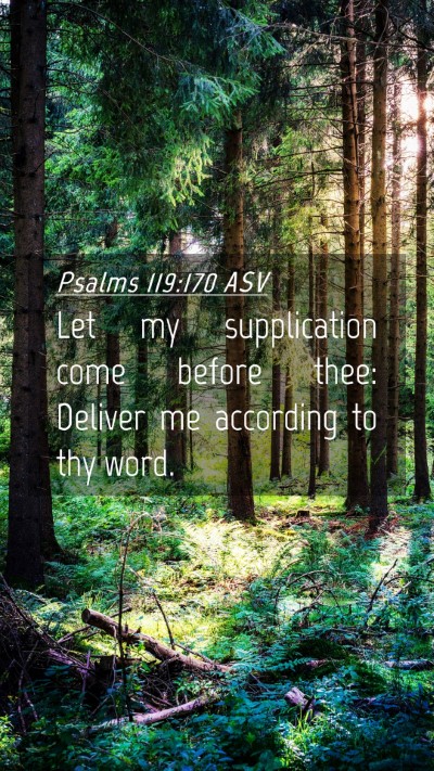 Picture 04 - Psalms 119:170 ASV Mobile Phone Wallpaper - Let my supplication come before thee: Deliver me - Mobile Bible Verse Wallpaper