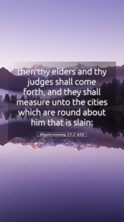 Picture 05 - Deuteronomy 21:2 ASV Mobile Phone Wallpaper - then thy elders and thy judges shall come forth, - Mobile Bible Verse Wallpaper
