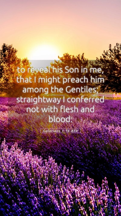 Picture 05 - Galatians 1:16 ASV Mobile Phone Wallpaper - to reveal his Son in me, that I might preach him - Mobile Bible Verse Wallpaper