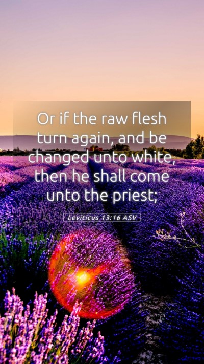 Picture 05 - Leviticus 13:16 ASV Mobile Phone Wallpaper - Or if the raw flesh turn again, and be changed - Mobile Bible Verse Wallpaper