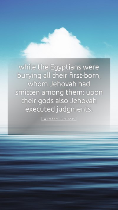 Picture 05 - Numbers 33:4 ASV Mobile Phone Wallpaper - while the Egyptians were burying all their - Mobile Bible Verse Wallpaper