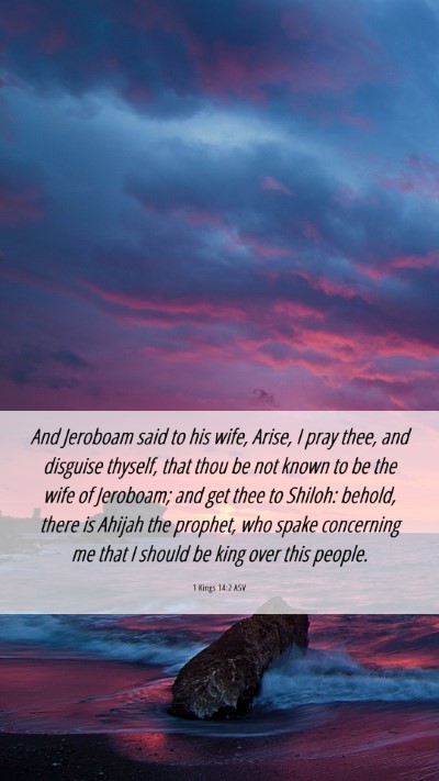 Picture 06 - 1 Kings 14:2 ASV Mobile Phone Wallpaper - And Jeroboam said to his wife, Arise, I pray - Mobile Bible Verse Wallpaper
