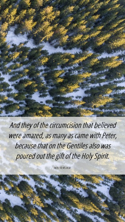 Picture 06 - Acts 10:45 ASV Mobile Phone Wallpaper - And they of the circumcision that believed were - Mobile Bible Verse Wallpaper