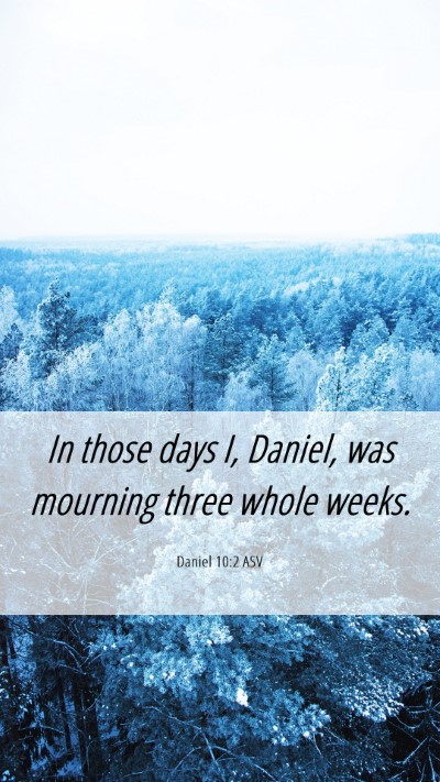 Picture 06 - Daniel 10:2 ASV Mobile Phone Wallpaper - In those days I, Daniel, was mourning three whole - Mobile Bible Verse Wallpaper