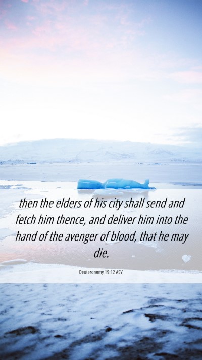 Picture 06 - Deuteronomy 19:12 ASV Mobile Phone Wallpaper - then the elders of his city shall send and fetch - Mobile Bible Verse Wallpaper