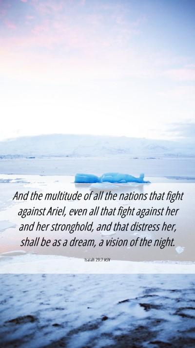 Picture 06 - Isaiah 29:7 ASV Mobile Phone Wallpaper - And the multitude of all the nations that fight - Mobile Bible Verse Wallpaper