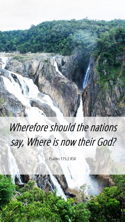 Picture 06 - Psalms 115:2 ASV Mobile Phone Wallpaper - Wherefore should the nations say, Where is now - Mobile Bible Verse Wallpaper